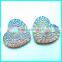 Flatback AB Rhinestone ,16mm-25mm Heart Sewing Beads ,Jewelry Finding Gems