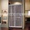 Good quality and low price sliding tough glass corner shower room