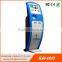 Slim Touch Screen Ticket Print Vending Machine / SIM Card Distribute Kiosk