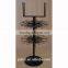 latest design wire key chain display rack with lock system