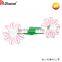 Modern pink Green flower Kids Wall Lamp