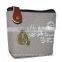 Vogue women fabric custom canvas euro coin purse for packing