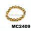 gold tone magnetic copper bracelet health magnetic bracelet wholesale