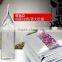 8side gusset silver zip lock aluminium foil plastic bag with zipper
