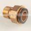 HC-water meter fittings/water meter connectors/ brass water meter parts