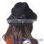 Floppy 100% wool felt women hat