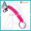 Wrist strap keychain and plastic coil spring keychain