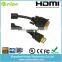 6ft Gold 24+1 DVI to HDMI Cable