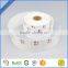 removable thermal paper self adhesive label roll