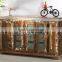 INDIAN RECYCLED FURNITURE WOOD 2 DOUBLE DOOR SIDE BOARD