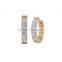 Fashion Women's Gold Plated Stainless Steel Huggie Earring Wholesale