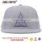 wholesale custom 6 panel wool snapback hat