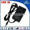 ZF120A-2401000 24V 1A AC/DC adapter 24V pos terminal adapter with UL CE GS approved