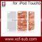 3d Sublimation Case for Ipod Touch4,3d Sublimation Cover for Ipod Touch4