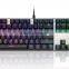 2016 Hot Product RGB Backlit Wired Mechanical Gaming Keyboard with Blue Switches