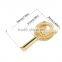 Plated gold Cocktail bar strainer made of stainless steel