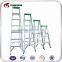 quality a shape frame 8 meter big Aluminum step ladder price list