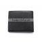 Sewing thead genuine leather wallte men card wallet