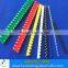 Book Binding 6mm to 51 mm Plastic Comb 19/21 ring PVC Plastic Binding Comb
