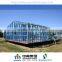 Uruguay one story gradual roof light steel villa