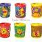 cartoon series lovely bear pattern embossed soft pvc pen holder