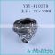 Wholesale 925 sterling silver ring base with zircon 2016 best gift for friends DIY blank silver ring