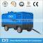 180kw Mobile diesel portable rotary Screw Air Compressor for construction jack hammer