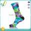 New Design No Minimum Men Colorful Riding Socks Raw Materials