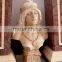 Natural stone & marble carved sculpture African Girl Naked Statue