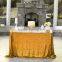 125*125CM Gold Wedding Sequin Table Cloth