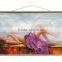 Open Hot Indian Sexy Women Girl Photo Art Oil Painting From Paris Picture
