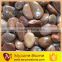 Polished landscaping red pebble