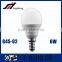 2016 Hot Sale G45 6W 7w 85-265V E27 E14 Led Light Bulb