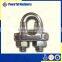 U.S. TYPE DROP FORGED SMALL STEEL WIRE ROPE CLAMP