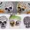 47*36mm Wholesale Rhinestone Skull Latest Fashion Brooch Pin