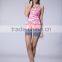 Trendy Fashion Wear Lovely Full Printed Women Sports Wear Workout Tank Top