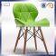 Modern Design Leather Dining Chair With Wood legs