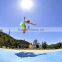 Giant jumping game infaltable jumping soft pillow for kids