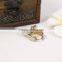 2016 Fashion Imitation Jewelry Design for Women Party Girl Simple Ladies Latest 18K Gold Plated Stainless Steel diamonds Earring
