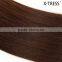 14inch 4 color 100g silk straight Most popular custom design remy virgin hair weft