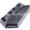 PS4 accessories PS4 Console Cooler Fan with controller Charging charger Dock Station Build-in 3 Port