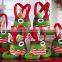 Festive & Party Supplies Fancy Candy Elves Pants Boot Christmas Gift new year Treat Bag Candy Sack Stocking Filler