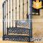 Antique exterior cast iron spiral staircase