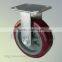Roller Bearing Industrail Heavy Duty Scaffolding Caster Wheel With Brake