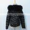 FD7 down coat fox fur short down coat
