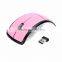 Promotional Gift 2.4G Optical Folding Wireless Mouse