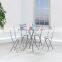 2016 Hot sale Dining sets sSace saving Metal dining set Furniture