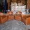 LEATHER CANVAS SINGLE SEATER SOFA,Industrial Sofa Chair