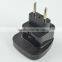 Hot sale 2016 China , Europe plug travel electric adapter, travel universal adapter with safety shutter CE ROHS