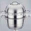 2015 NEW ITEM STAINLESS STEEL STEAMER SET 26/28/30CM